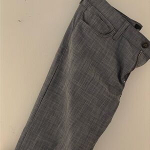 34 Heritage Blue Plaid Trousers 35x32